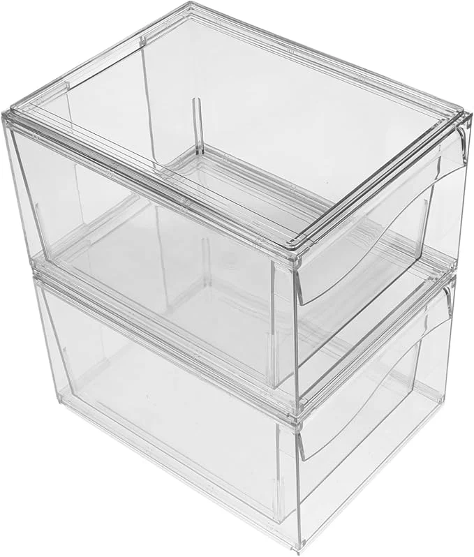 Unique IMIKEYA 2pcs Detachable Acrylic with Drawer Multi-function Makeup Organizer for Bathroom and Vanity Storage Stackable and Easy to Clean StorageAbout ThisOverview Minimalist