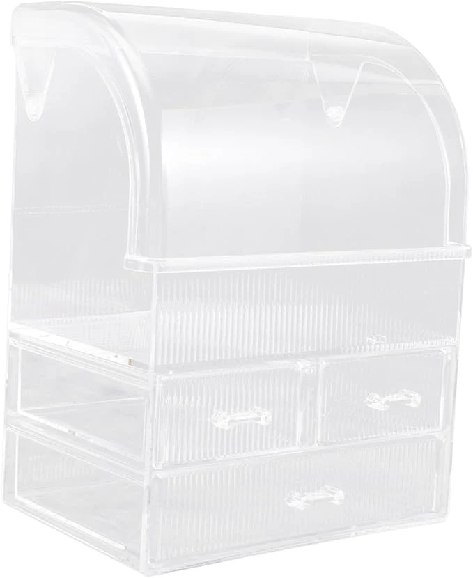 Comfortable Happyyami Makeup Organizer Large Acrylic Storage Box Desktop Cosmetic Organizer Drawer StorageAbout ThisOverview Stylish