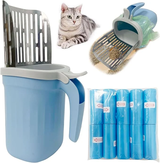 Advanced Cat Litter Scoop Large Capacity Mess- Cat Litter Scooper Sustainable