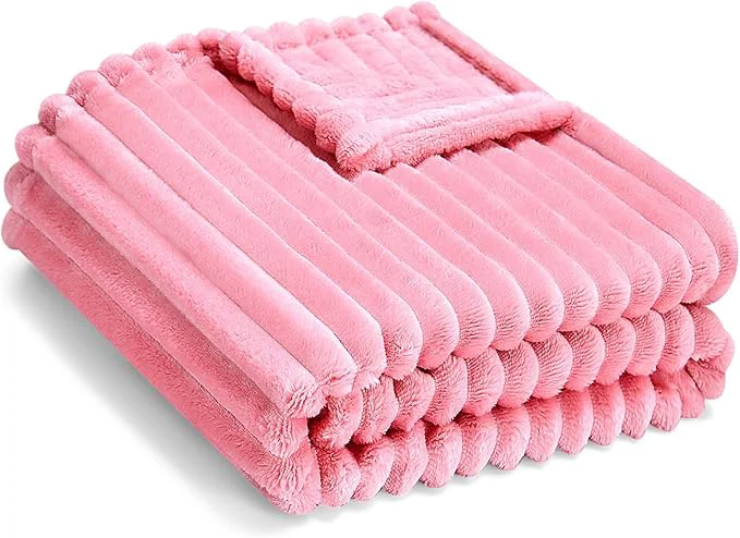 User-Friendly Soft Fleece Baby Blanket Ultra Cozy Pink Baby Blankets Expertly Made