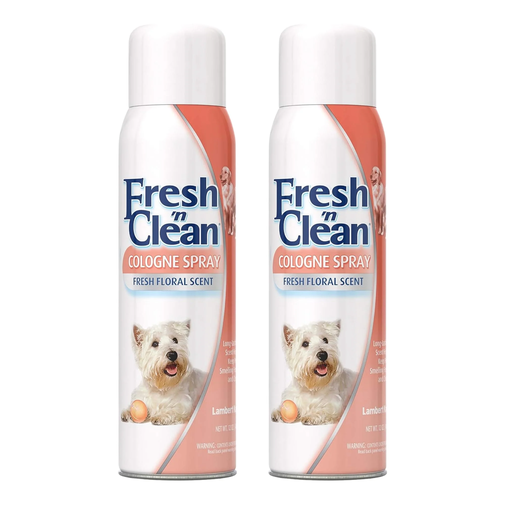 Authentic PetAg Fresh n Clean Cologne Spray – Floral Scent 12 oz – Odor Control for Dogs Advanced