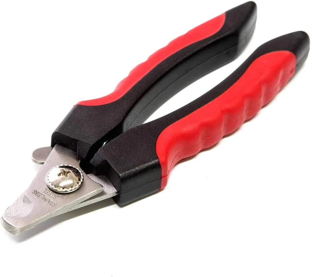 Consistent Ryan's Pet Supplies Paw Brothers Nail Clipper for Dogs and Cats Pet Nail Clippers Safe Grooming Tool Professional Grade Stainless Steel Blades Safety Guard Medium 5.5 inches Dependable