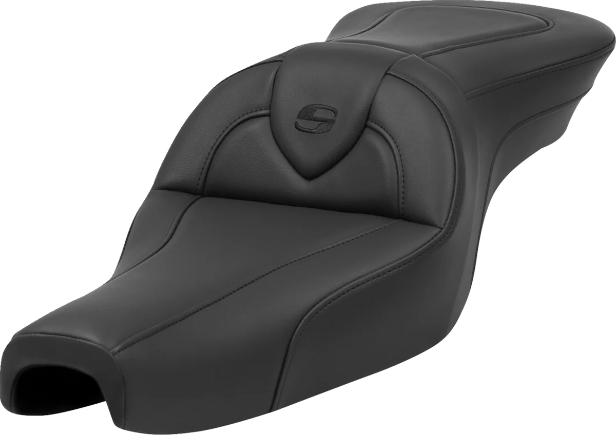 Traditional SADDLEMEN Roadsofa Seat - without Backrest - Black - XL '04-'22 807-11-187 Elite