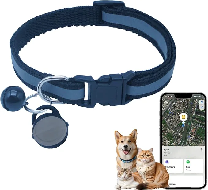 Trendy Silicone Bell Cat Tracker Locator Sustainable