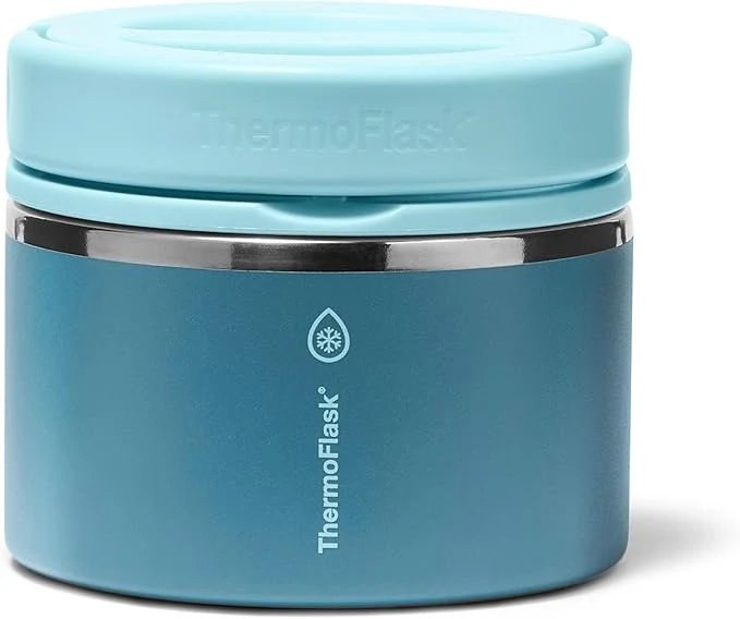 Trendy ThermoFlask 12 oz Double Wall Insulated Food Jar Ocean MistAbout ThisOverview Comfortable