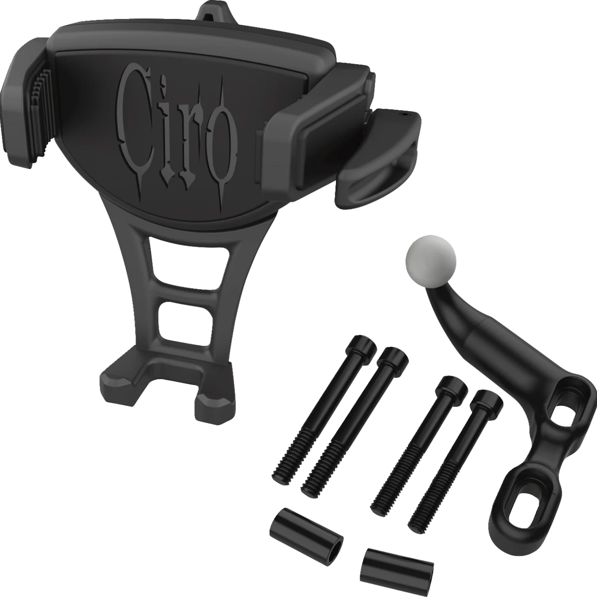 Sustainable CIRO Phone Holder - Constrictor - Black - Black Offset Perch Mount 50351 Premium