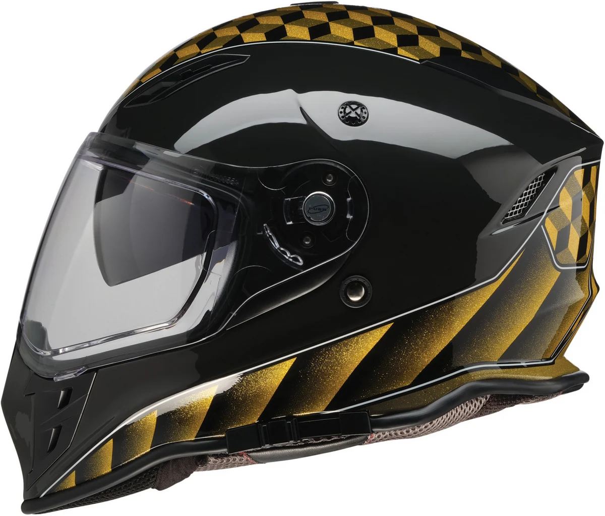 User-Friendly Z1R Nemesis Helmet - Thunderbird - Yellow - Small 0101-17108 Flexible