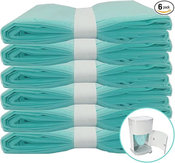 Responsible 6 Pack Adult Diaper Disposal Liner Refills Compatible Healthy