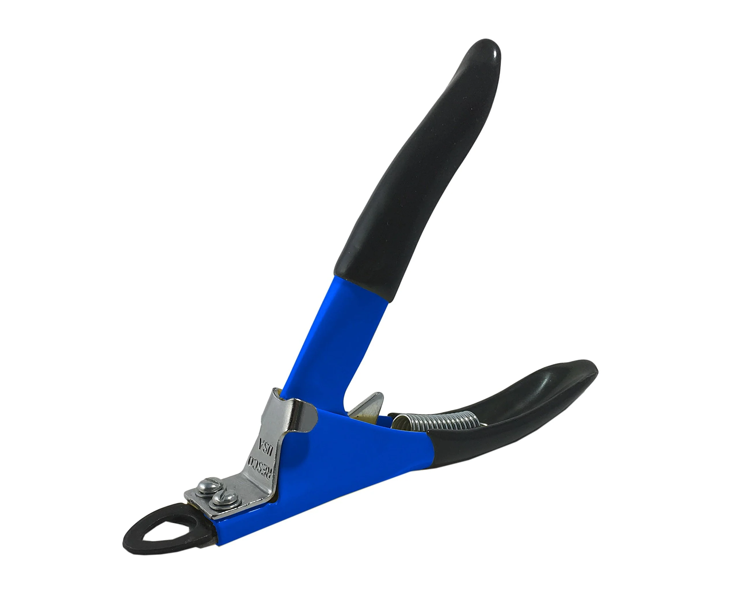 Practical Resco Deluxe Dog Nail Clippers USA-Made Nail Trimmer for Small Medium Dogs – Blue Original Design