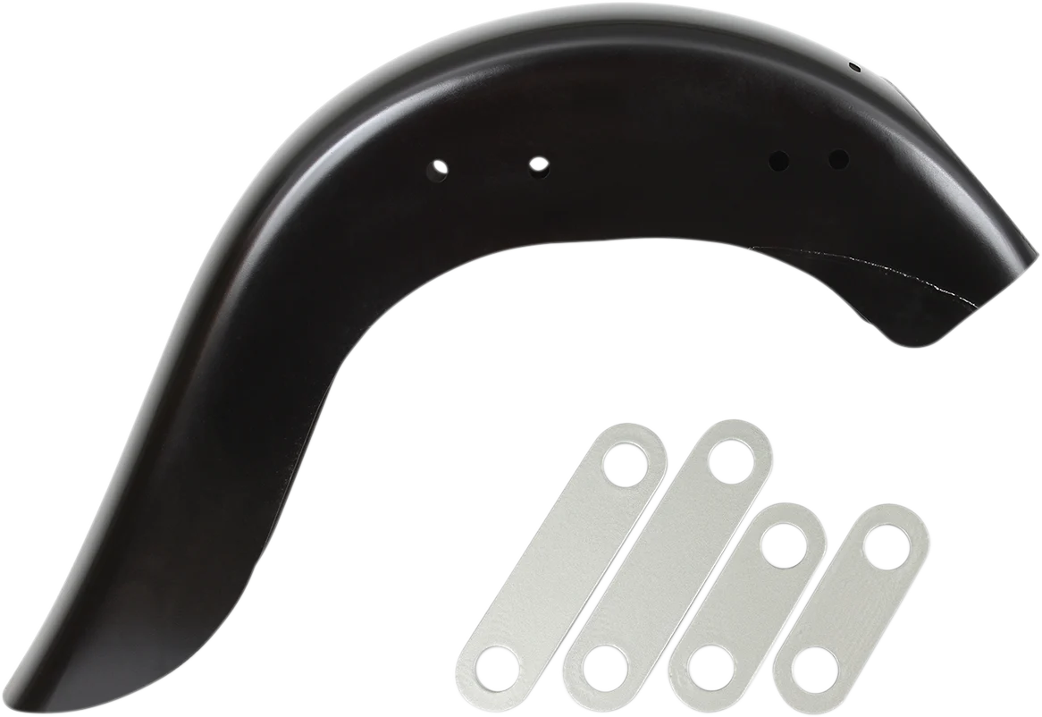 Clean KLOCK WERKS Benchmark Rear Fender - Smooth - Steel KWF-02-0488-S Soft