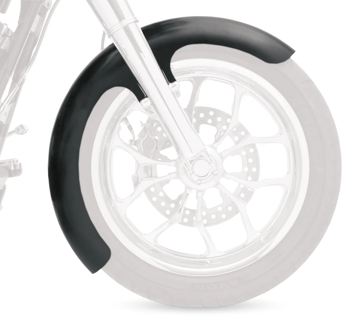 Prestigious KLOCK WERKS Wrapper Fender Kit - Front - Black - 21 KWF-01-0105-2014 Effective