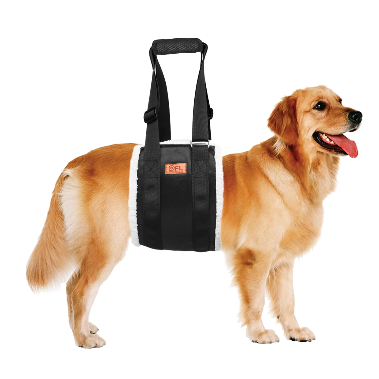 Green PICK FOR LIFE Adjustable Dog Lift Harness for Large Dogs Rehab Sling Hind Leg Support Selected