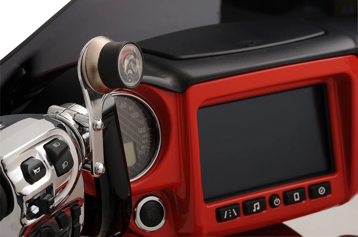 Clean KLOCK WERKS Switch Mount - iOmount - Indian - Chrome KWD-04-0383 Trendy