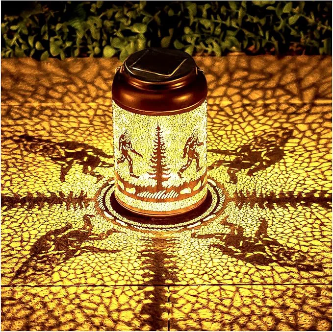 Elegant Bigfoot Solar Lanterns Outdoor Hanging Waterproof Solar Lights Big Foot Outstanding