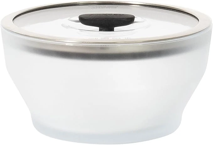 Effective Anyday 8-Cup Microwave Cookware Glass Container with Glass Lid Plastic- Deep Food Storage Stackable Airtight Steamer with Vented Lid for Microwave-Safe Reheating Steaming Vegetables RiceAbout ThisOverview Stylish