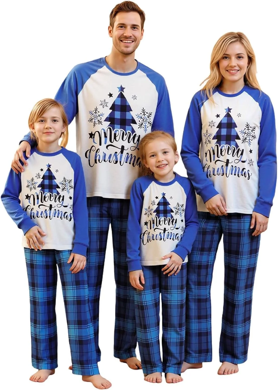Responsible Matching Family Christmas Pajamas Set - Xmas Sleepwear PJs Long-Lasting