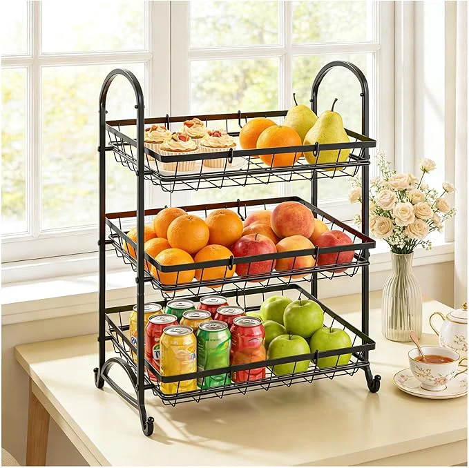 Relaxed Stackable Candy Display Rack Stackable Candy Organizer Multi-Function Snack Rack Shelf for Chips Display Solution for Stores Black Large About ThisOverview Specialty