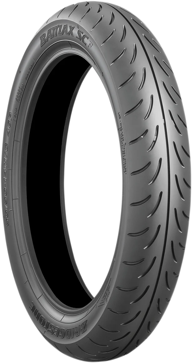 Proven BRIDGESTONE Tire - Battlax SC - Front - 120 70-13 - 53P 5269 Natural