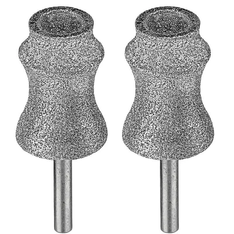 High-Performance TXZGM Dremel Nail Grinder Attachment for 7760-PGK 7350-Pet — Diamond Bit Refills 2-Pack Fine