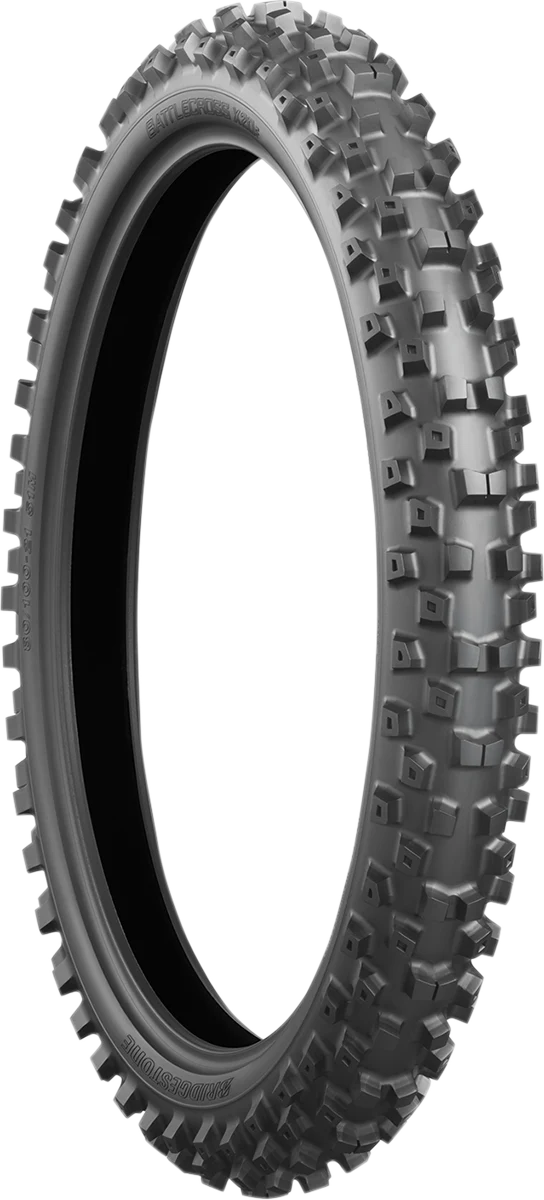 Secure BRIDGESTONE Tire - Battlecross X20 - Front - 80 100-21 - 51M 4593 Crafted