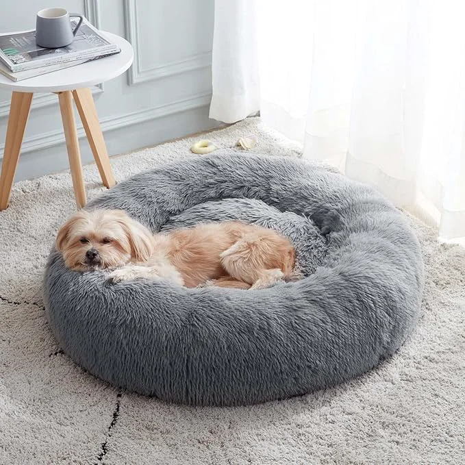 Versatile WESTERN HOME WH Calming Dog Cat Donut Cuddler Anti-Anxiety Warming Cozy Soft Effective