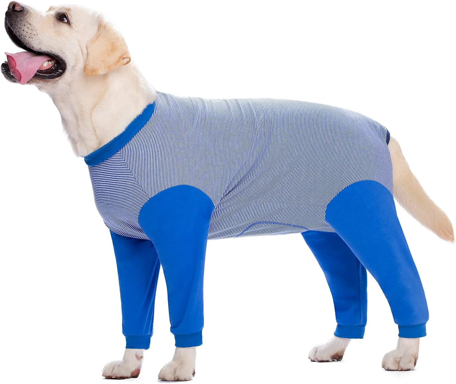 Outstanding Yeapeeto Dog Onesie Surgery Recovery Suit for Large Medium Bodysuit Dogs Pajamas PJS Full Body for Shedding Prevent Licking Wound Protection Cone 3XL Blue Enhanced