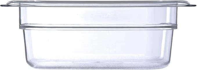 Unique Carlisle FoodService Products 3068307 Plastic Food Pan 1 6 Size 2.5 Inches Deep ClearAbout ThisOverview Advanced