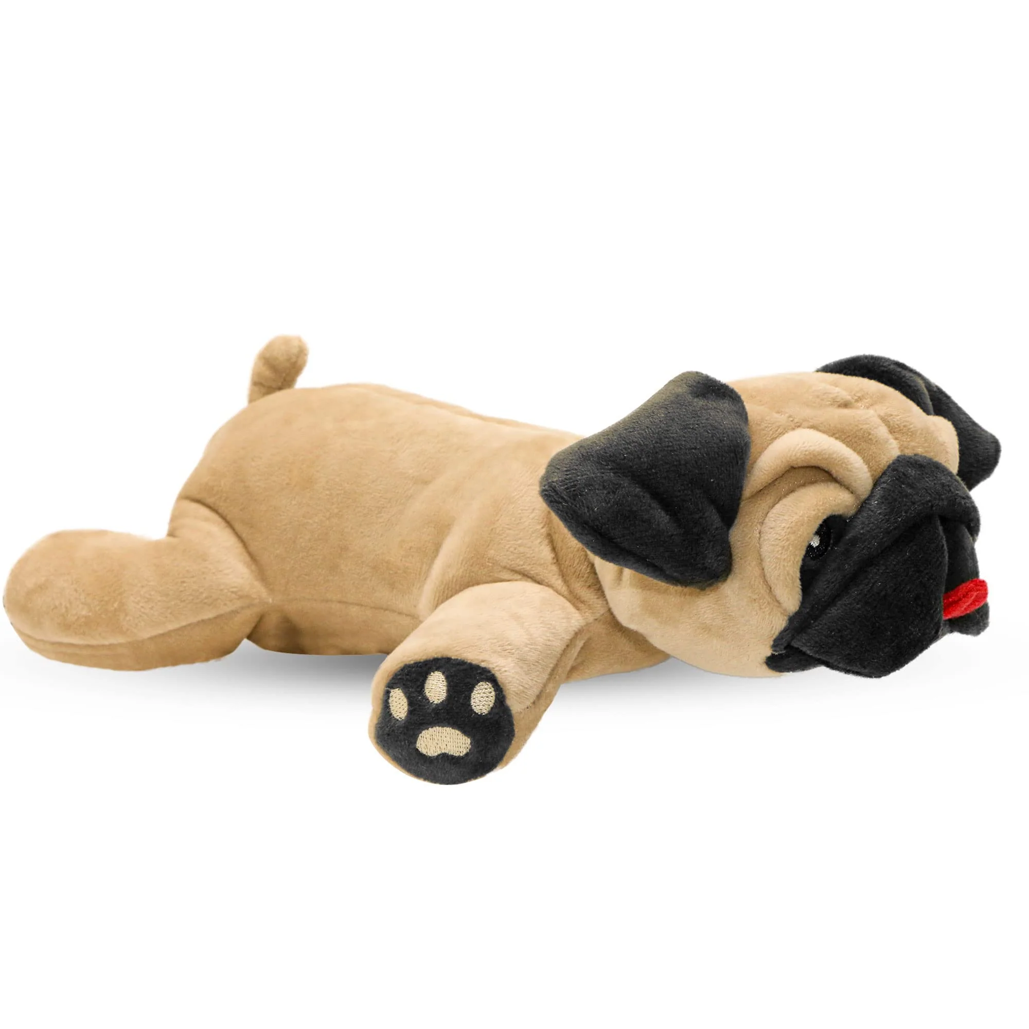 World-Class Dog Dog Pug Stuffed Animal Toy – Fawn Plush with Squeaker High-Performance
