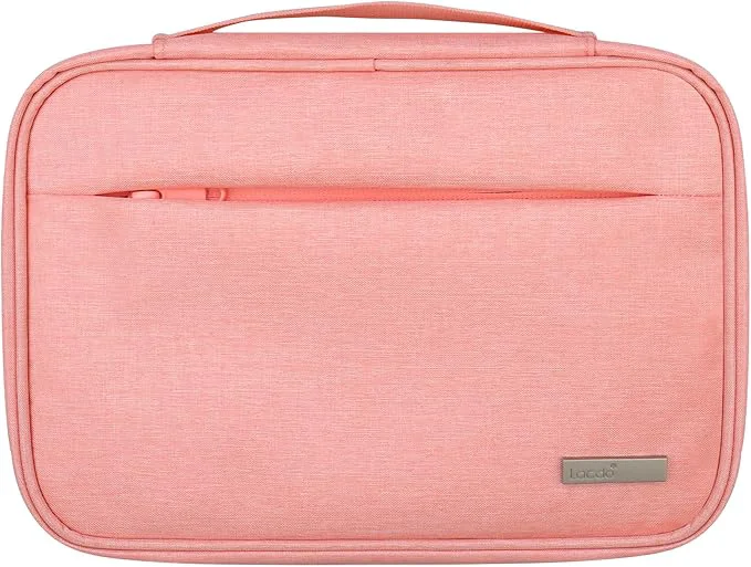 Artisan Lacdo Cord Organizer Travel Cable Organizer Bag Case Portable Electronics Organizer Travel Case 6 Layer Large Capacity Charging Cords Storage organizer for Cables SD Card Travel Essentials PinkAbout This Classic