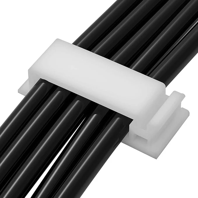Smart Cable Clips with Strong Self-Adhesive XIAOXI Multipurpose Wire Clamps for Cable Management and Cable Runs TV PC Wire Holder Sticky Tidy - White 20pcs About ThisOverview Effective
