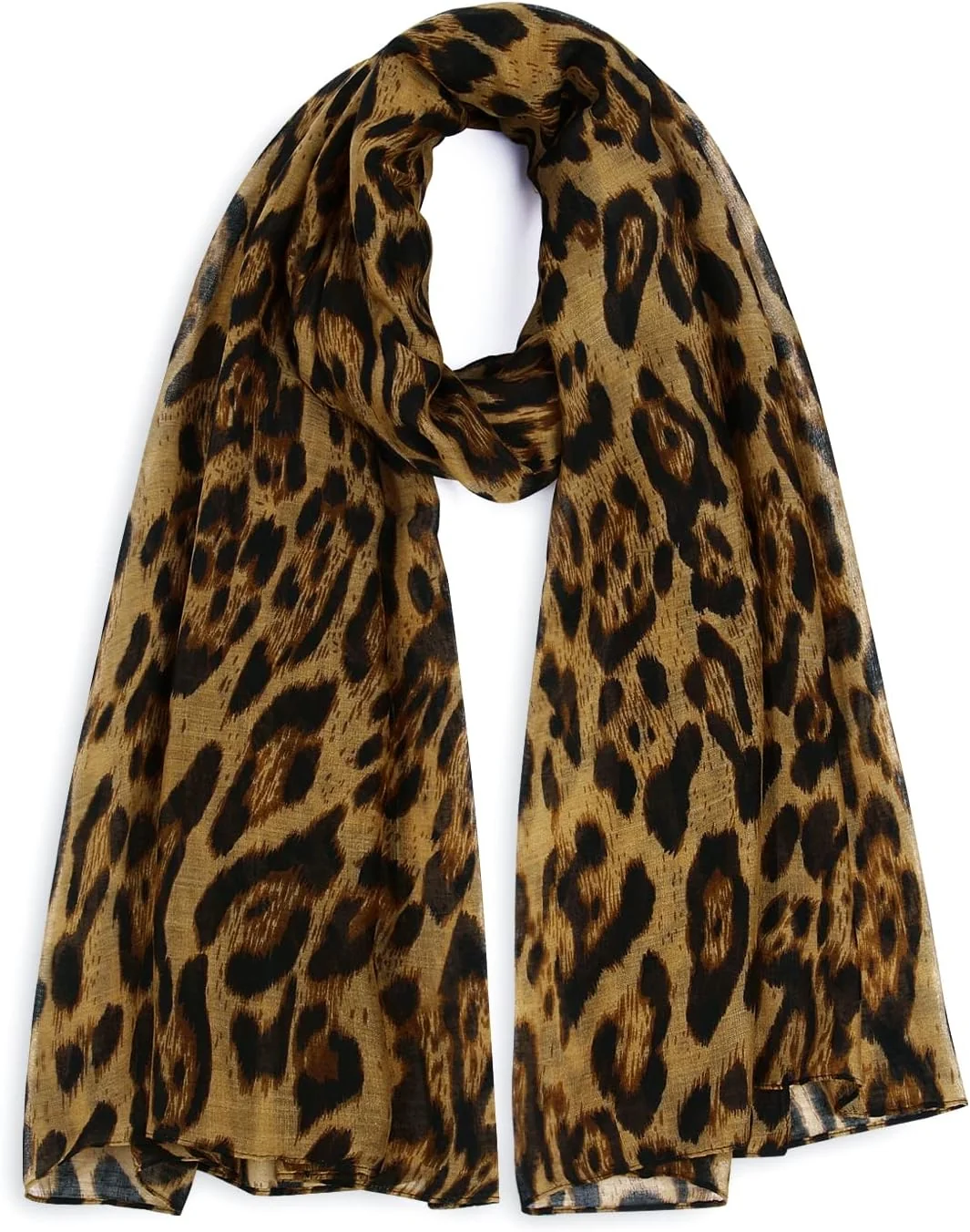 Traditional E-Clover Fashion Scarf for Women Lightweight Scarves Shawl Wrap for Spring Summer Winter Fashionable