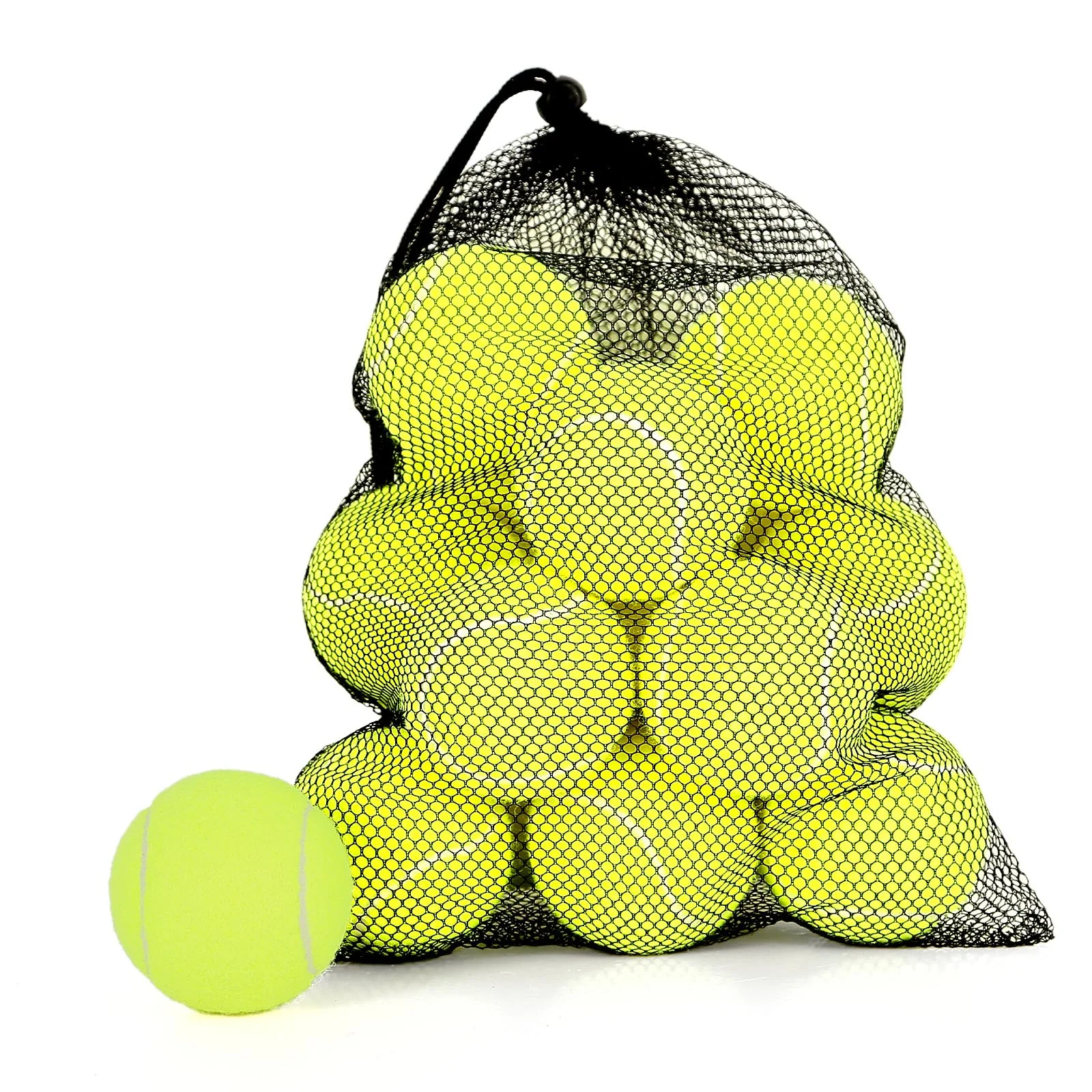 Certified MRYCZ FYRHD 24 Pack Tennis Balls with Mesh Bag for Training Dog Play and Transport Crafted