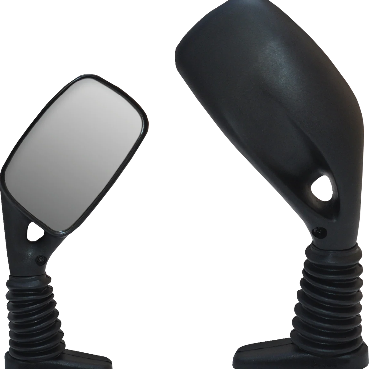 Carefully Designed PARTS UNLIMITED Snowmobile Side View Mirrors - Rectangular - Black 97040 Practical