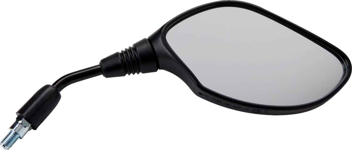 Convenient PARTS UNLIMITED Oval Side View Mirror - Black - Right Part Number 96007 Classic