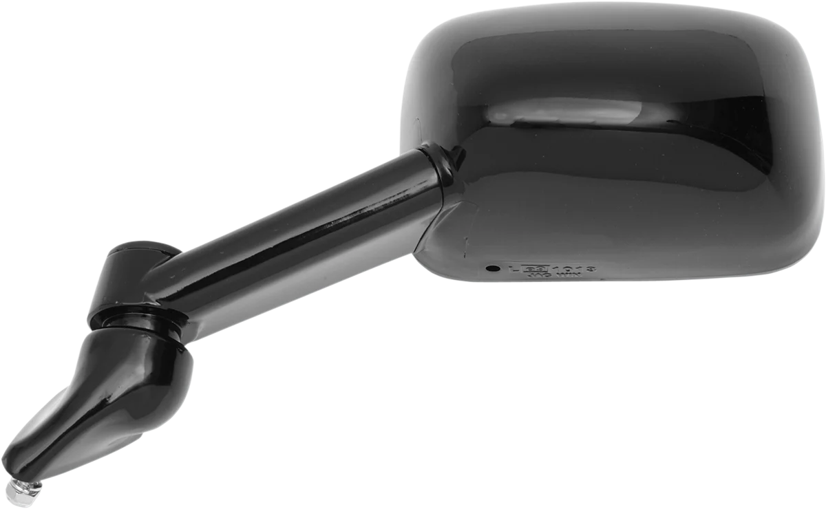 Consistent PARTS UNLIMITED ZZR600LH Side View Mirror - Rectangle - Black - Left Top-Quality