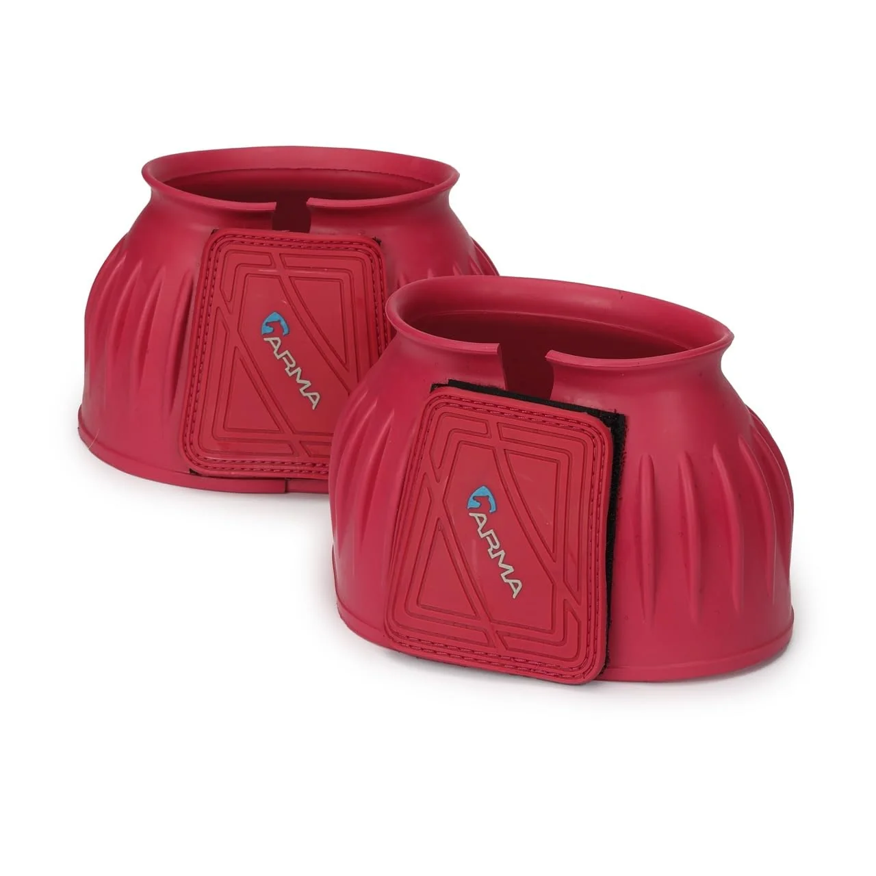 Official Shires ARMA Overreach Bell Boots – Pink Medium All-Round Equestrian Leg Protection Environmentally Friendly