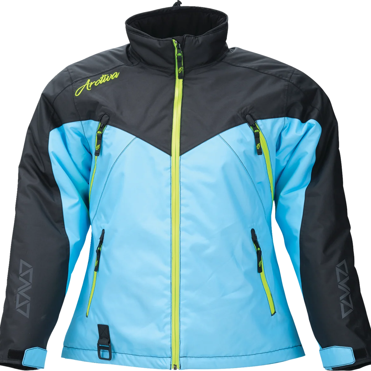 Flexible ARCTIVA Women's Pivot 7 Jacket - Black Light Blue - Medium Part Number 3121-0841 Natural