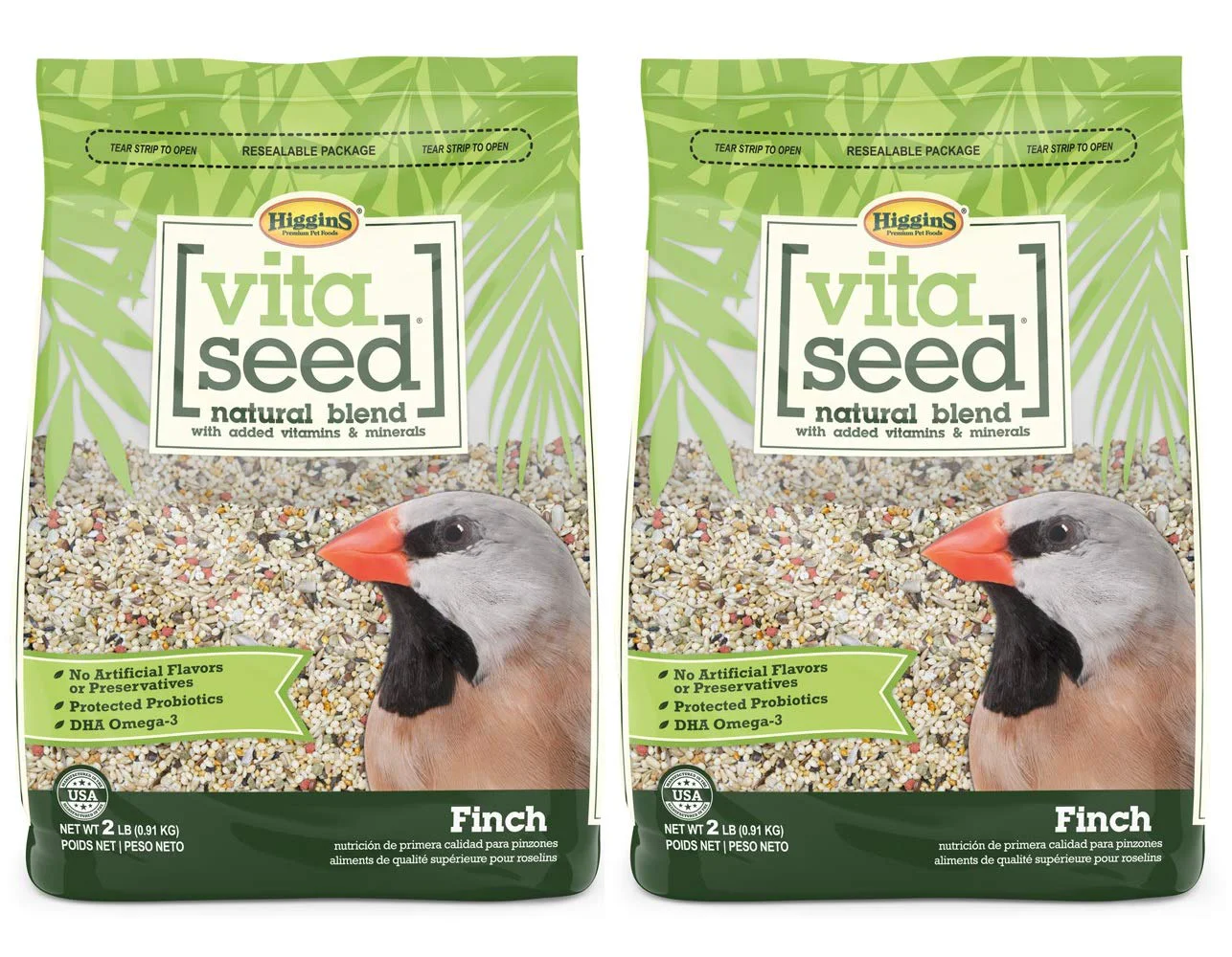 Detailed Higgins Vita Seed Natural Blend Finch Food – 2 Pack 2 lb Each Official