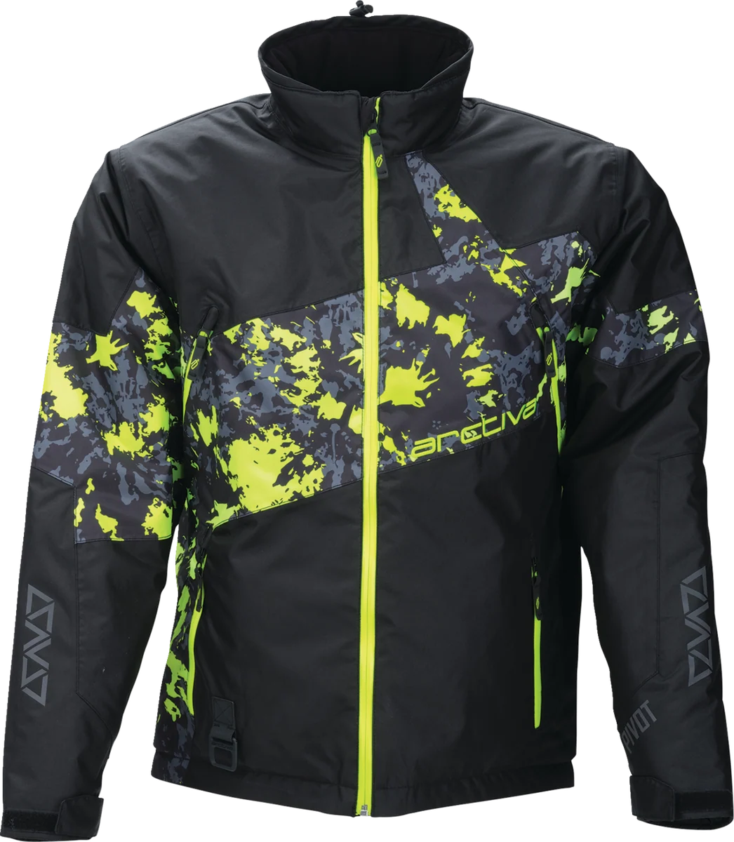 Consistent ARCTIVA Pivot 7 Jacket - Camo Black Hi-Vis - Large 3120-2146 Long-Lasting