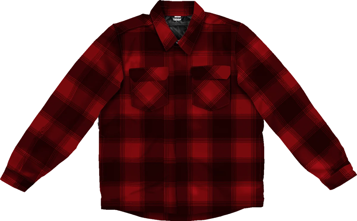 Classic ICON Fallblock CX Flannel™ Jacket - Red - Medium - Part Number 2820-6975 Long-Lasting