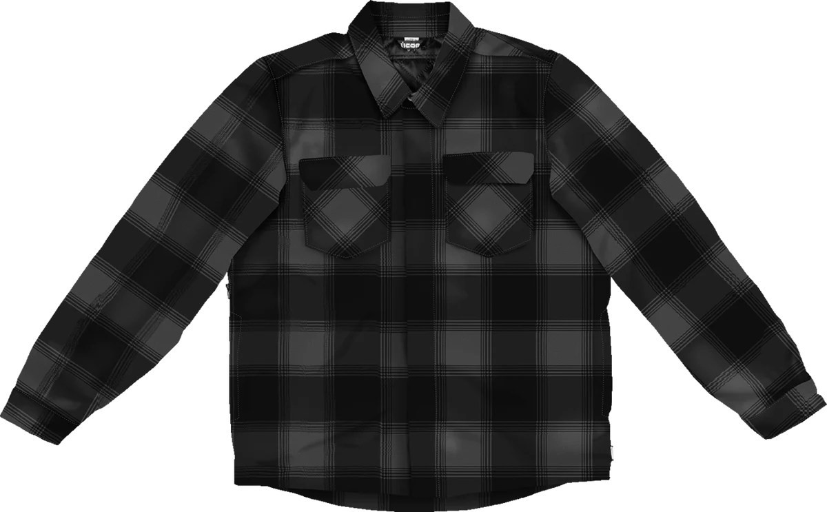 Environmentally Friendly ICON Fallblock CX Flannel™ Jacket - Black - 2XL - 2820-6972 Fine Crafted