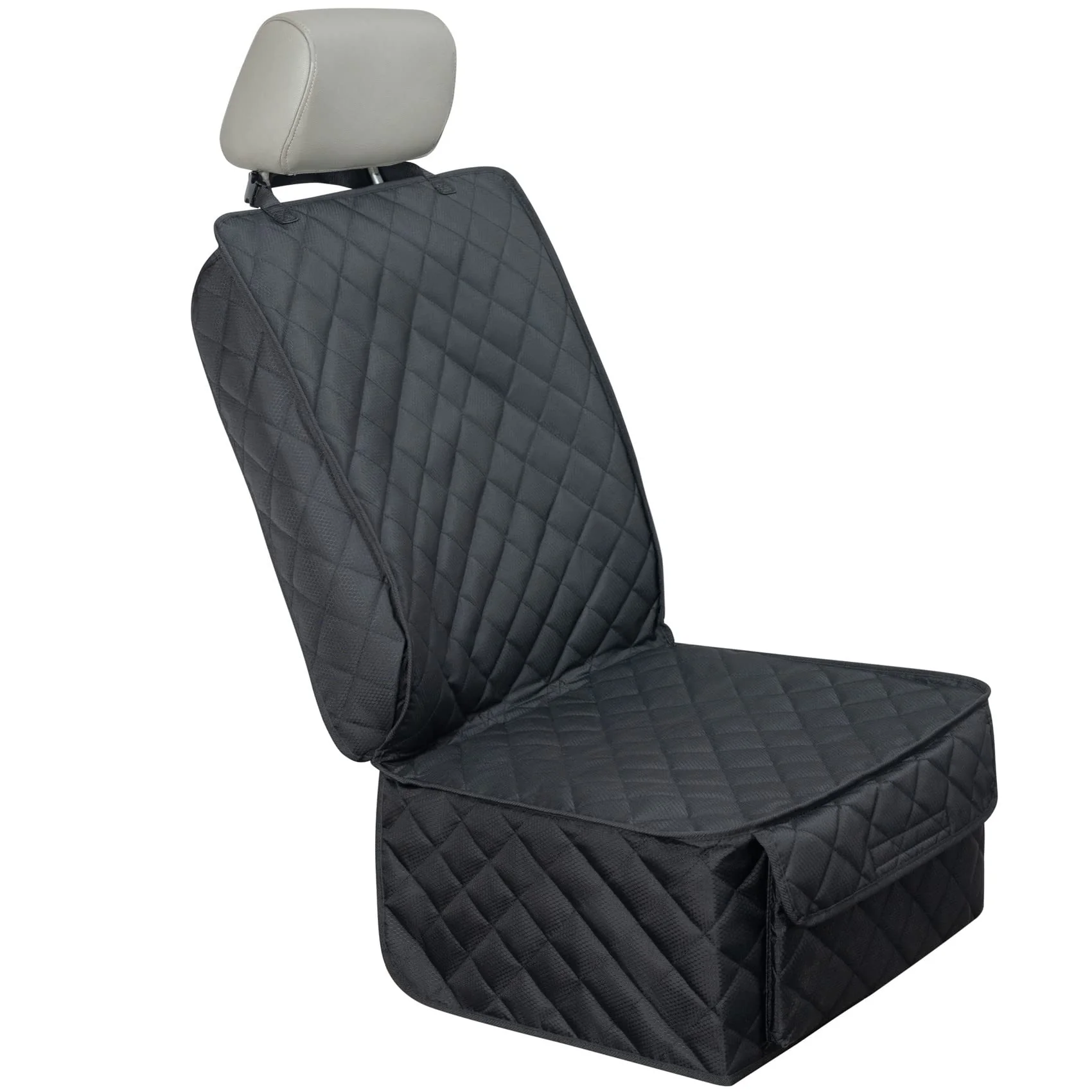 Consistent HAPYFOST Waterproof Front Seat Cover for Dogs – Nonslip Side Flaps Full Seat Protection Refined