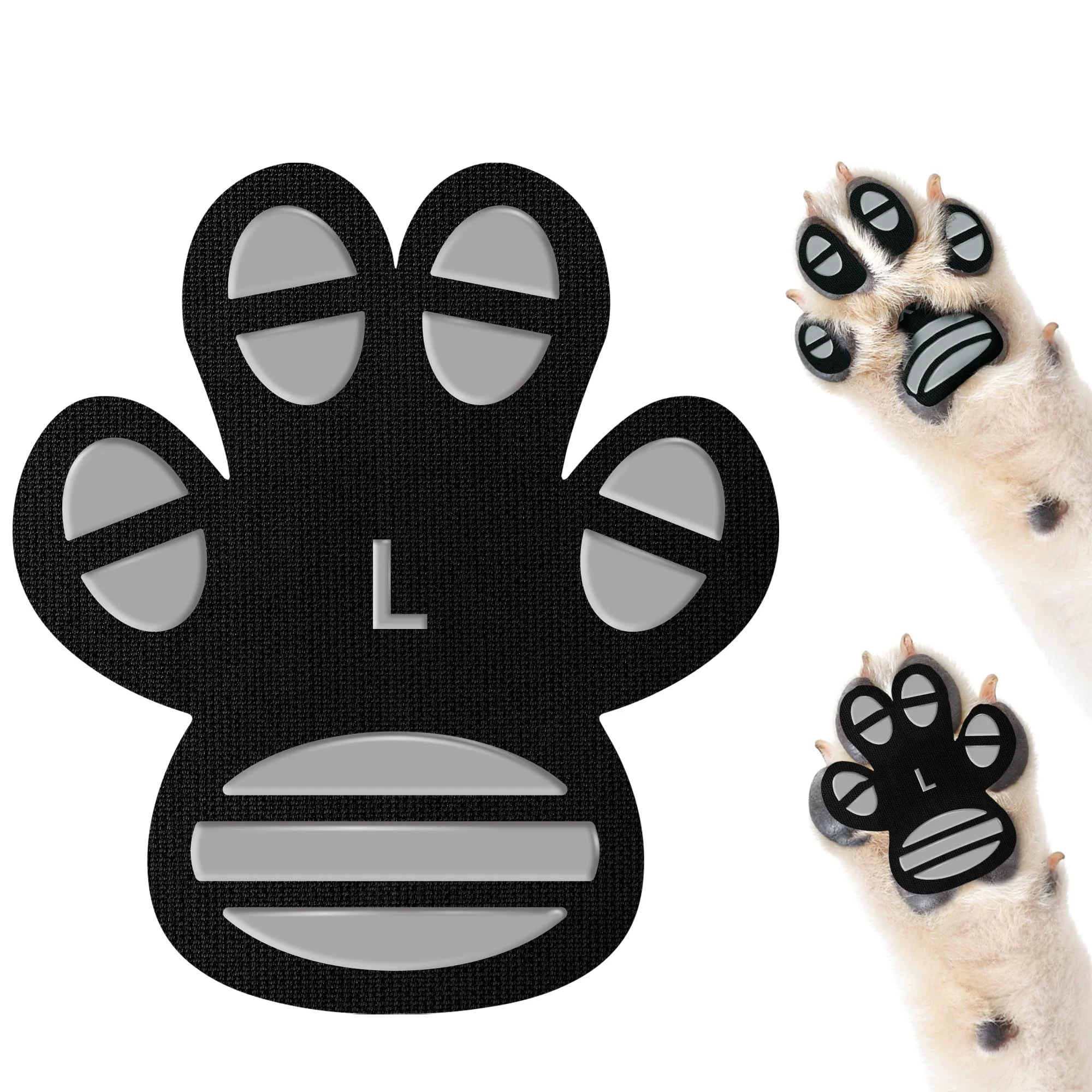 Enhanced Runpaws Anti-Slip Paw Pads for Seniors Traction on Hardwood Comfortable