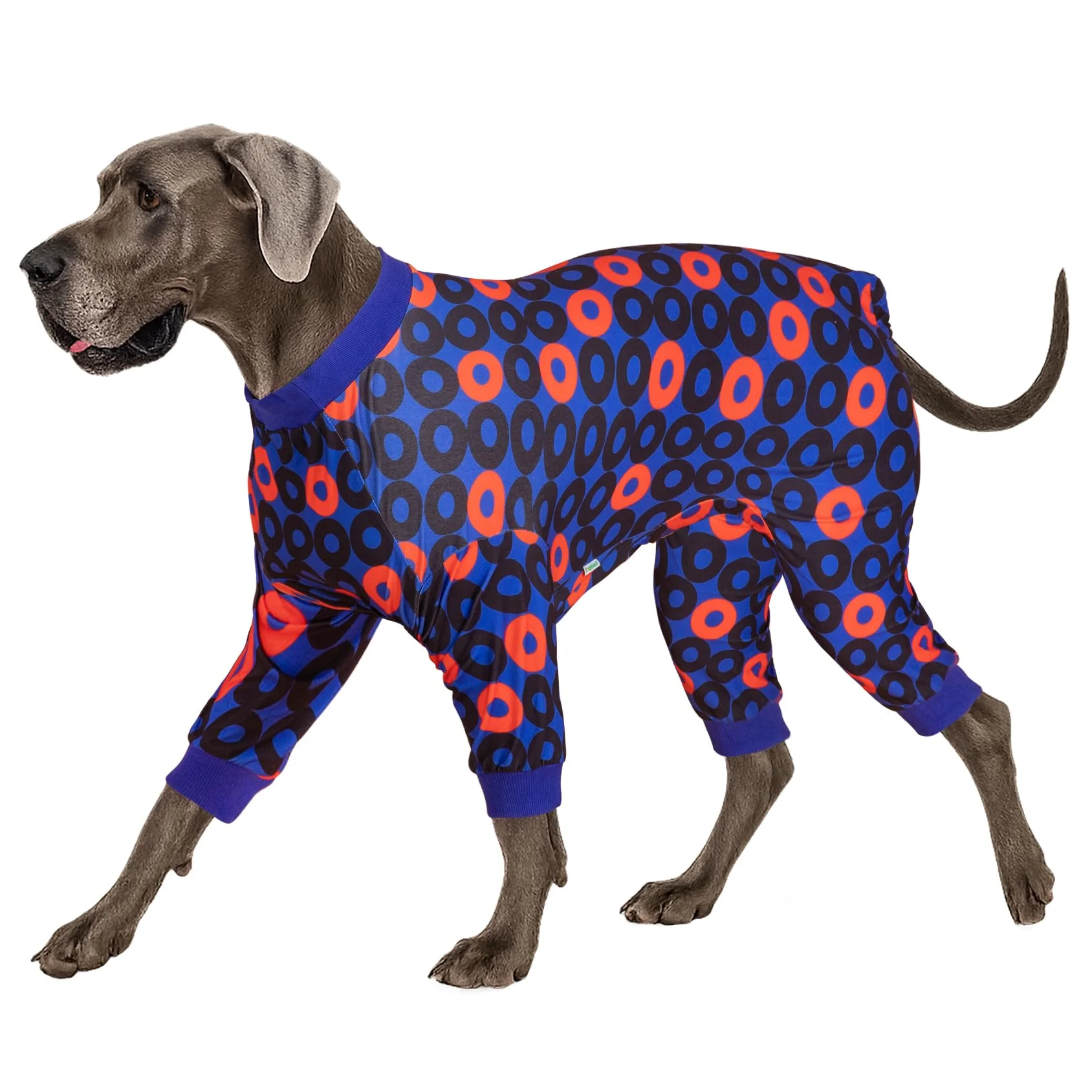 LovinPet Extra Large Dog PJs – Anti-Lick Calming Lightweight Stretchy Pajamas for Big Breeds Versatile