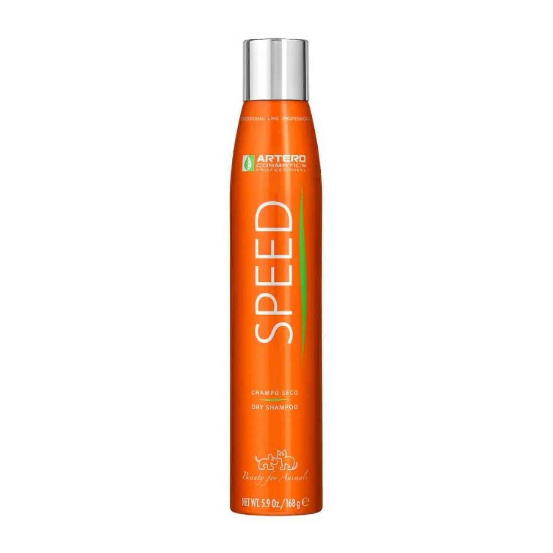 Lightweight Artero Speed Dry Shampoo 5.9 Oz – No-Rinse Pet Cleanser for Dogs Cats Prestigious