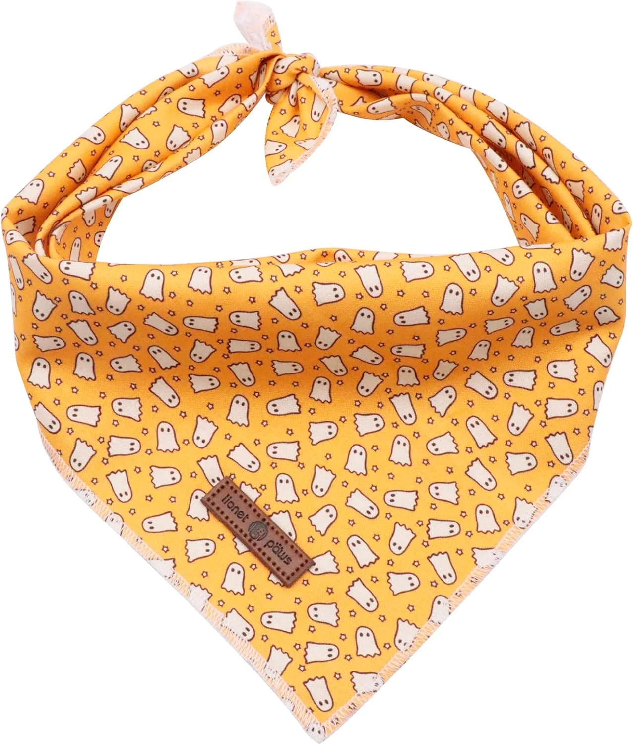 World-Class Lionet Paws Halloween Dog Bandana Fabric Dogs Kerchief for Small Medium Large Dogs Dog Cotton Triangle Bibs Scarf for Girl Boy Prestigious