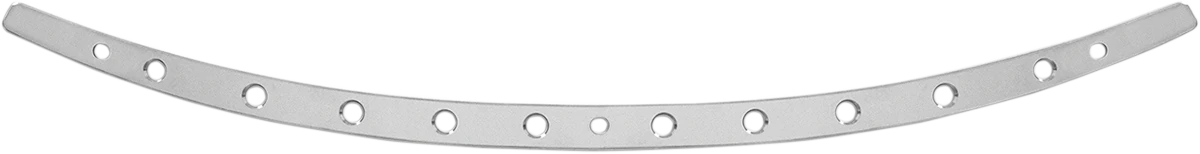 High-End MEMPHIS SHADES Windshield Trim - Polished - Holes - FLH MEM0976 Artisan