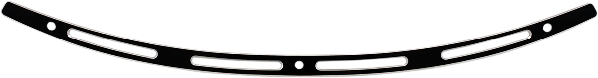 Dependable MEMPHIS SHADES Windshield Trim - Black - Slots - FLH MEB0974 Soft