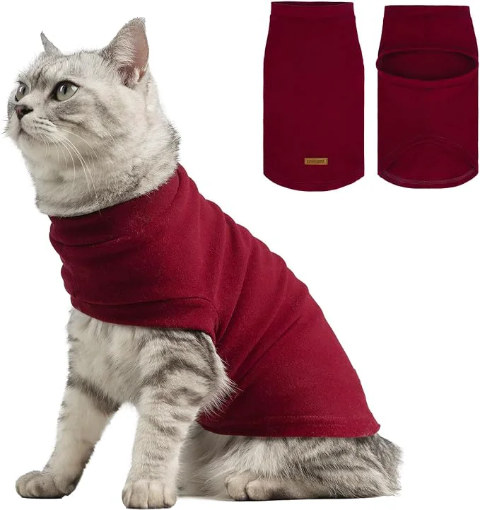 Professional EXPAWLORER Soft Cat Sweater Modern