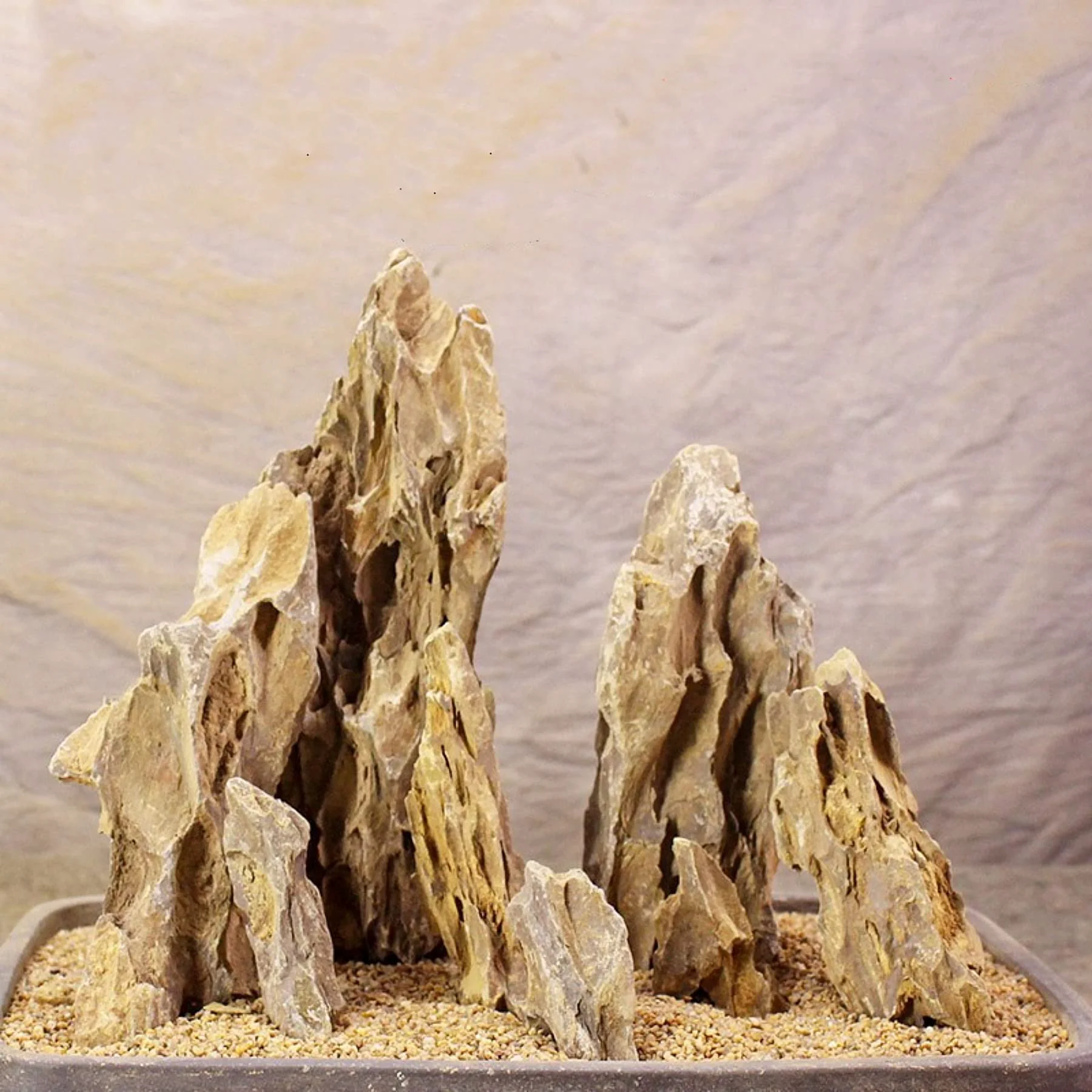 Certified AWXZOM Natural Dragon Rock – Mixed-Size Decorative Aquarium Rocks for Fish Tanks 4.4lb Original Design